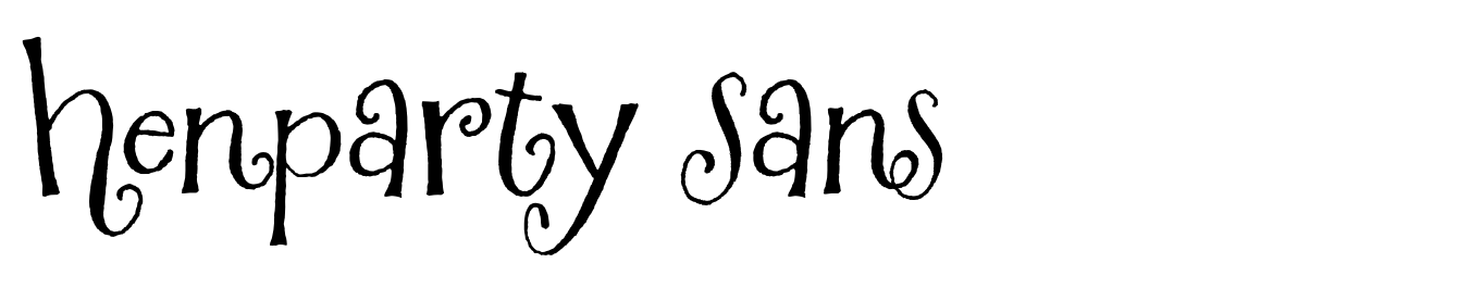 Henparty Sans
